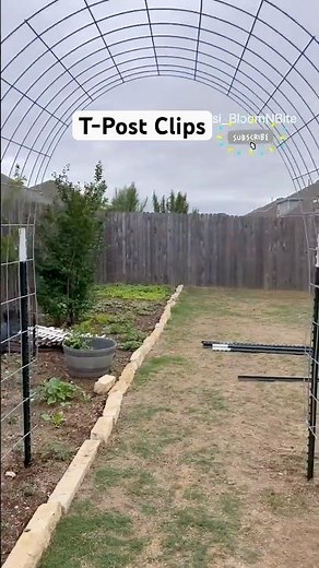 How to Use T-Post Clips Like a Pro | DIY Fence Setup #ytshorts #minivlog #yt #youtube #viralvideo
