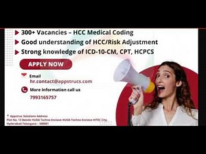 MEDICAL CODING JOBS - FRESHERS & EXPERIENCE CODER | #freshersjob#medicalcodingjobs#medicaljobshub
