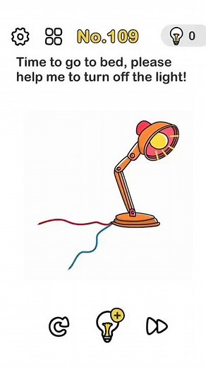 #Answerbrainoutlevel109 Time to go to bed help me to turn of light Walkthrough brain out level 109