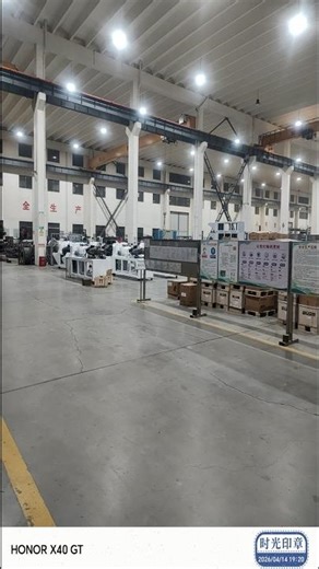 Still working overtime, WPC door frame production line is in mass production
