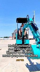 Easy to operate and versatile, the Model 18 mini excavator #digger #excavator | China Excavator