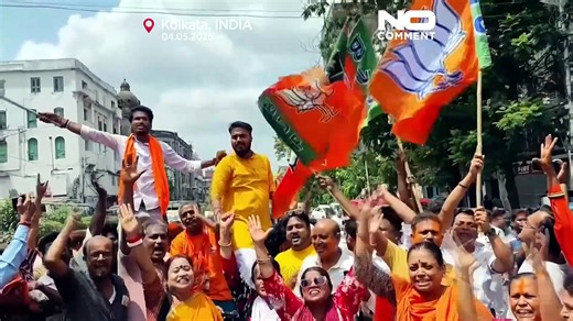 Festivités alors que le parti de Modi s'apprête à prendre le contrôle du Bengale-Occidental