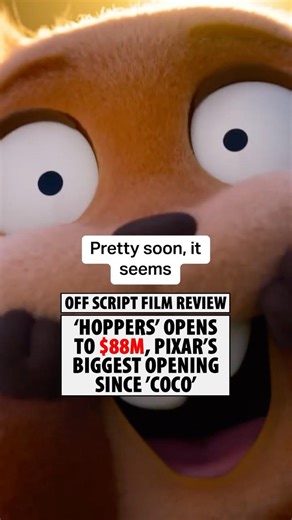 HOPPERS is Getting the Sequel Treatment at Pixar