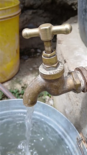Sounds of water from the tap