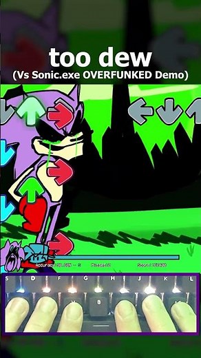 too dew - Vs Sonic.exe OVERFUNKED Demo #fnf #fnfmod #fyp #sonicexe #horror #joke #dothedew