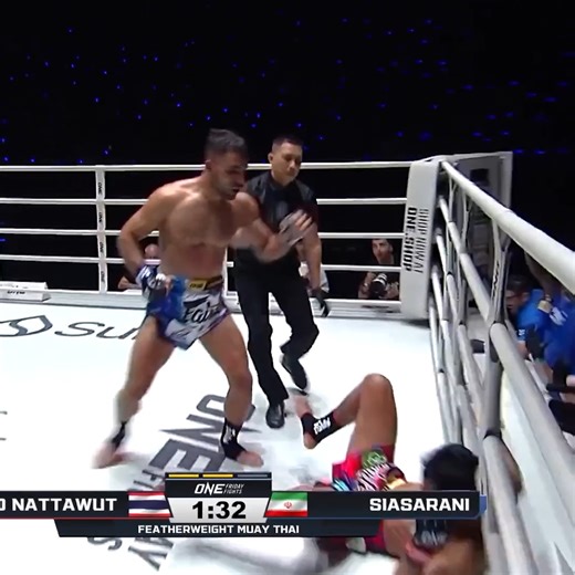 ONE Championship on Instagram: "What a SHOT 😵 Mohammad Siasarani KOs "Smokin" Jo Nattawut for his fourth straight win! @mohammad.siasarani #ONEFridayFights137 | 🔴 LIVE NOW 📺 How to Watch 👉 Link in Bio 🌍 Live TV broadcast in 195+ countries (check local listings) 🌍 Also available on ONE YouTube and ONE Facebook (geo-restrictions may apply) 🌍 Also available on Watch.ONEFC.com (geo-restrictions may apply)"
