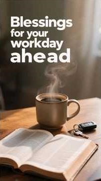 Boost Your Workday: Morning Prayer for Focus and Favor at Work