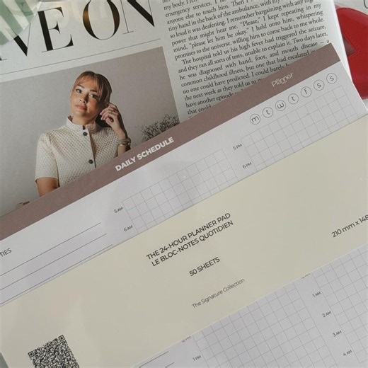 24-hour Planner Pad - Etsy