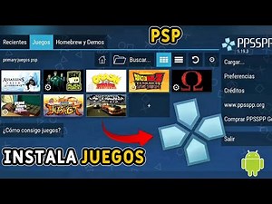 ✅ CÓMO INSTALAR JUEGOS EN PPSSPP ANDROID | FÁCIL Y SIN ERRORES 🕹️