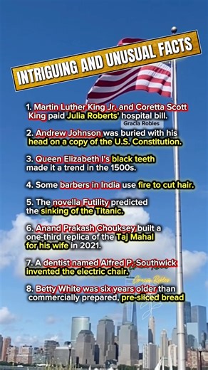 177K views · 444 reactions | #intriguing #unusual #facts #usa #usareels #country #culture #history | Gracia Robles | Facebook