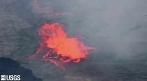 WOW! New footage released shows bubbling inside a lava lake on top of Hawaii's Kilauea volcano thanks to USGS. | FOX 5 NY