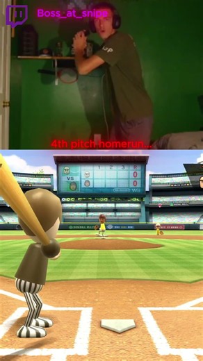 "4th pitch homerun" #fyp #trending #funny #gaming #viral #twitch #shorts