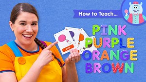 2.7K views · 57 reactions | Caitie demonstrates the gestures and shares some activity ideas for the song "Pink Purple Orange Brown". Perfect for ESL, EFL, preschool, and kindergarten classes! | Super Simple | Facebook