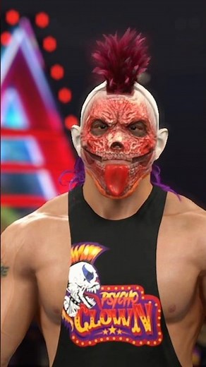 WWE 2K26 Did You Know? Remove Part of Psycho Clown’s Mask! 🎭