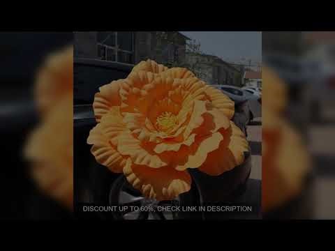 DIA 80CM Large Artificial Peony Display Window Stage Event Decoration Flower Wedding Background Deco