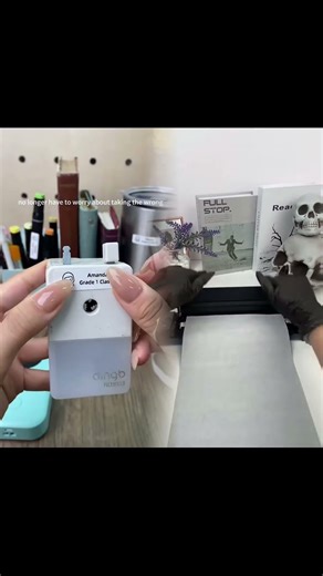 Pocket label maker!Waterproof label!Perfect for home organization!