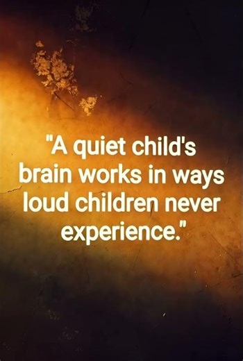 Inside the quiet child's mind #psychology #parentingtips