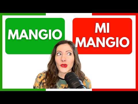 Perché gli italiani dicono “MI MANGIO” invece di “MANGIO” quando parlano?