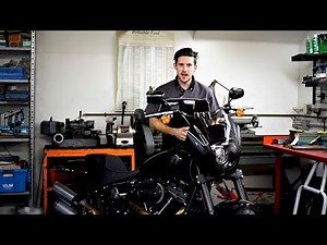 Club Style Fat Bob with Round Headlamp│Harley-Davidson Custom