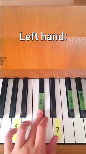 Golden hour by JVKE | Piano tutorial #shorts