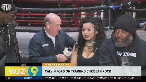 Baltimore boxing trainer Calvin Ford on training Chrisean Rock