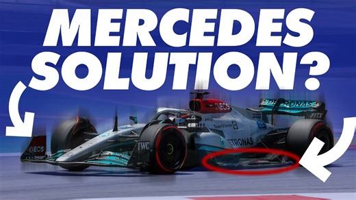 New Mercedes Innovation: The End of Porpoising?