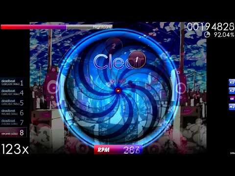 osu! skin showcase - Nightcore HD