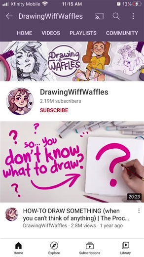 Learn to Draw with Drawing Wiff Waffles | Art Sketchbook Tutorials