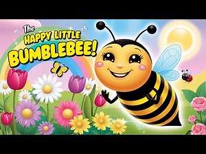 The Happy Little Bumblebee 🐝 – A Fun & Sweet Kids' Poem!"