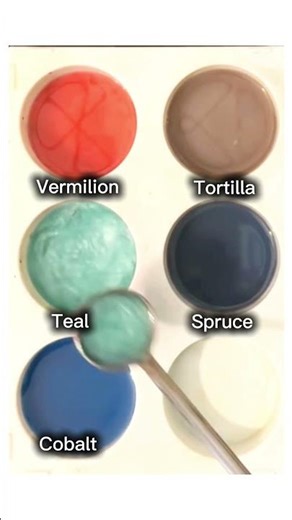 Mix & Learn: Discover Colors Through Blending! #ColorMixing #LearnColors #ColorTheory #asmr #shorts