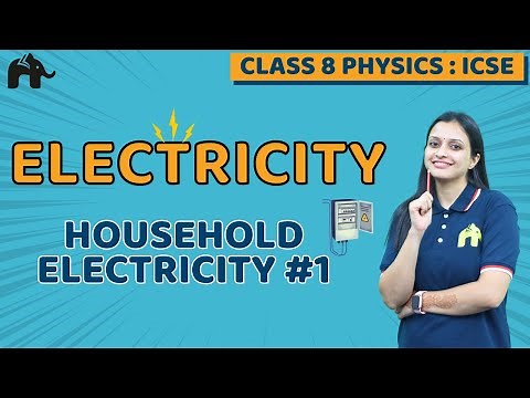 Electricity Class 8 ICSE Physics | Selina Chapter 8 | Household Electricity #1