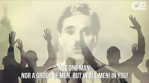 11M views · 6.6K shares | 76 years later and this is still one of the greatest speeches ever heard... just pretend he is saying Women & Men ;) Or (Wo)Mankind. The Great Dictator © Roy Export S.A.S. @CharlieChaplinOfficial For more stories like this: go.collective-evolution.com/stay-aware | Collective Evolution | Facebook