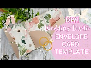 DIY WEDDING INVITATION + Free Template!