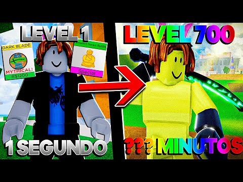 BLOX FRUITS BUT IT'S THE FASTEST SPEEDRUN FROM 1 TO 700 IN THE WORLD *I FINISHED IT IN 2 HOURS*! ...