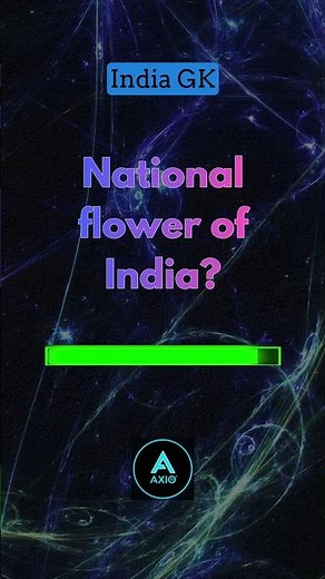 National Flower of India