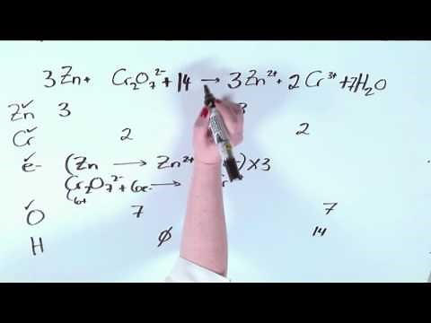 Équilibrer une réaction d'oxydoréduction