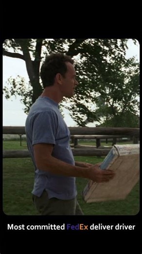 the whole film was about delivery ✉️| Cast away | Kanye West - Runaway