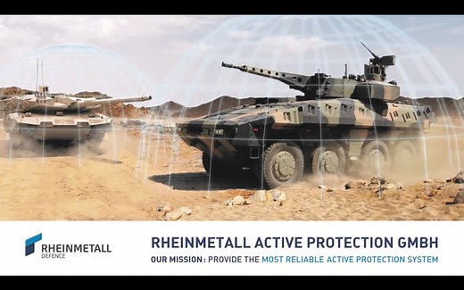 【军事】德国莱茵金属主动防御系统(ADS)