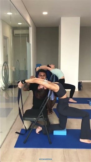 Backbend with Chair with Teacher Ranit
