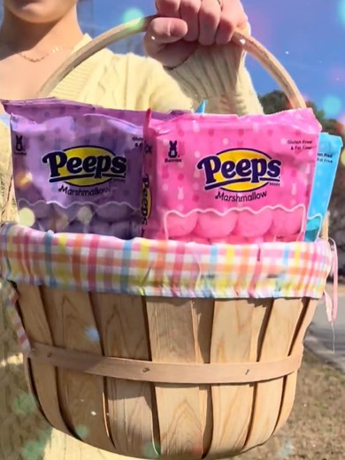 It's OK to put all your PEEPS in one basket. Or two. Or three. 🐤🐰😊