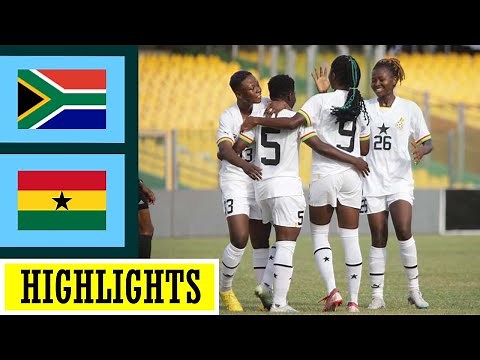 South Africa vs Ghana Highlights | Women's Africa Cup of Nations WAFCON 2025