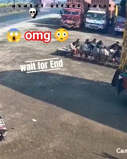 😱💥 Truck Tire Explosion – Driver Reaction Shocked Everyone 😎 #trending #tireblast#roadaccident#short