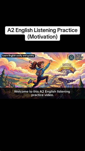 A2 English Listening Practice for Motivation