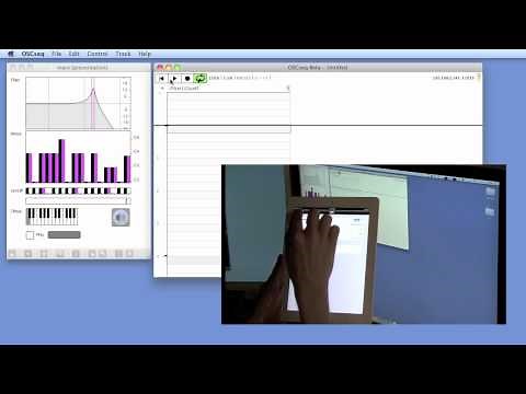 TouchOSC, Max/MSP and OSCseq