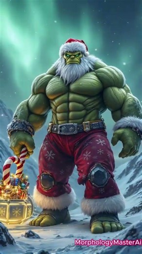 Santa vs Hulk