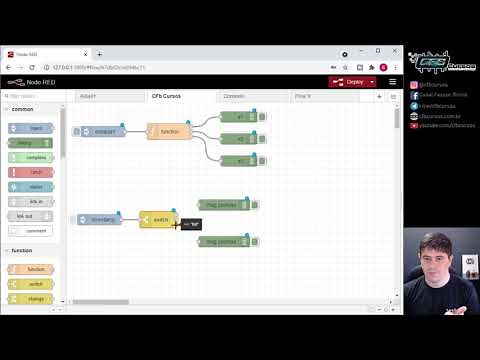 Entendendo o nó SWITCH [Node-Red] - Curso de Node - Aula 08