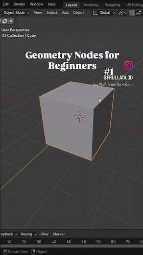 Introduction to Geometry Nodes in Blender