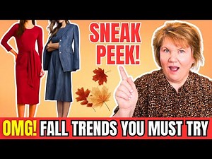 🍁 9 BEST Fall Fashion Trends 2025 That Flatter Women Over 50 ✨