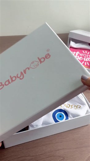 “Customised baby gift box with the power of the evil eye. Personalised with your baby’s name — perfect for gifting and protection.🧿✨ Order now. Limited pieces available.” #babyboy #babygirl [new born baby gift, bay shower gift] | Babyrobe by NAMRO