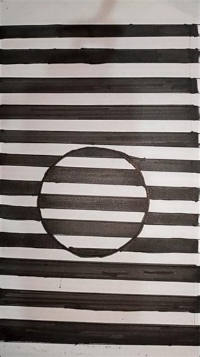 Floating 3D Circle Illusion 🤯 | Your Eyes Will Get Confused